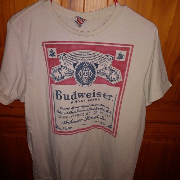 Junk food budweiser classic tee Clearance